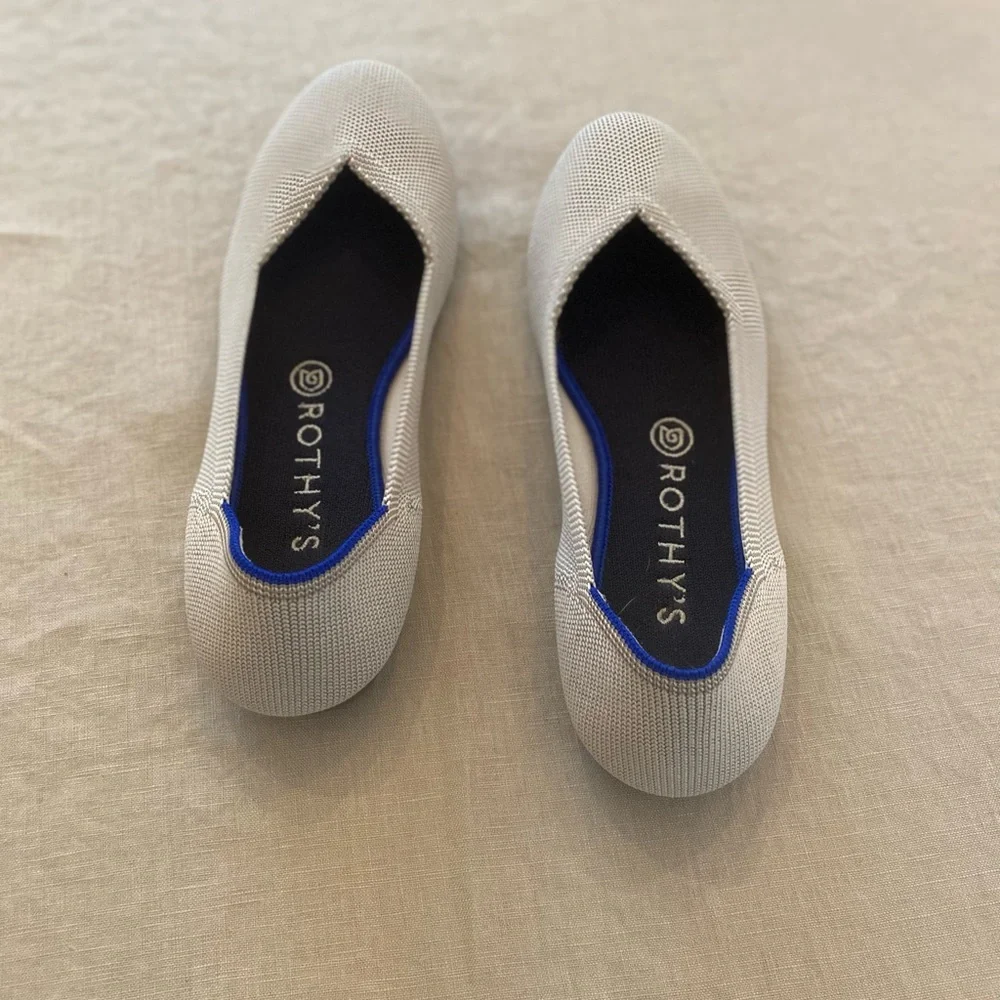 Rothy's Gray Flats